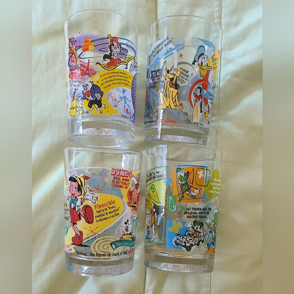 McDonald's Disney 100th Anniversary Glasses